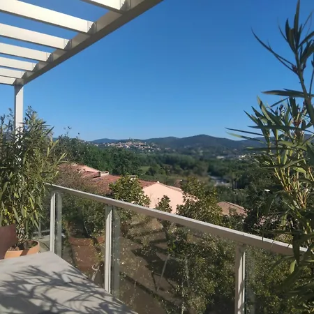3 Pax Terace Vue Chateau Wifi * Cogolin